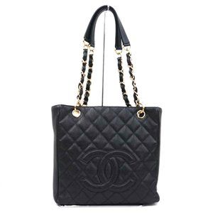Chanel PST Tote Bag Black